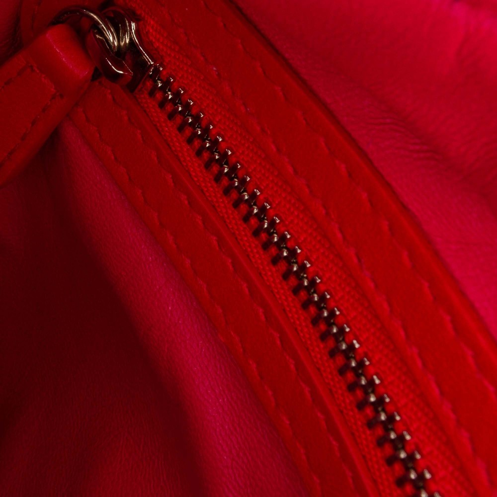 Pre-Loved Dior Medium Bicolor Lambskin Cannage Lady Dior - Picture 7 of 12